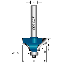 KVARTSSTAVFRÄS R:4 MM