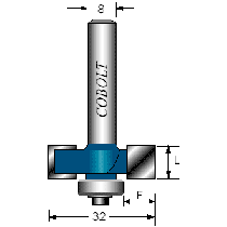 FALSFRÄS L: 4MM