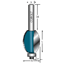 SEGMENTFRÄS COBOLT L:32