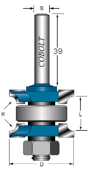 DUBBELAVRUNDNINGSFRÄS COBOLT