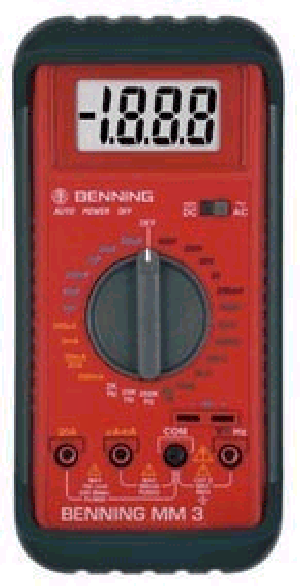 MULTIMETER BENNING MM3